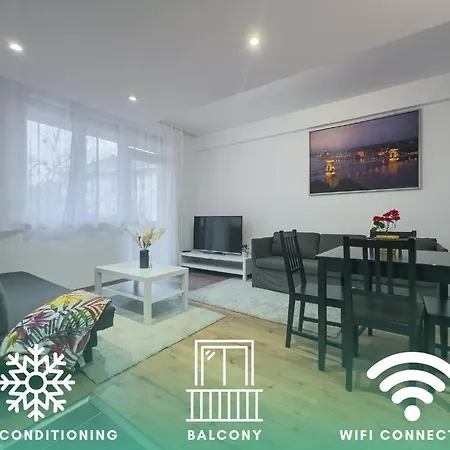 דירה 2bdr Gellert W Ac & Balcony By Nw *