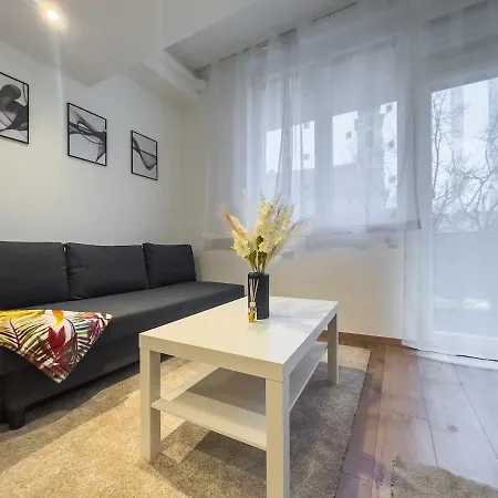 Apartament 2bdr Gellert W Ac & Balcony By Nw Budapeszt